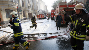 В московском ОВД "Хорошево-Мневники" произошел пожар