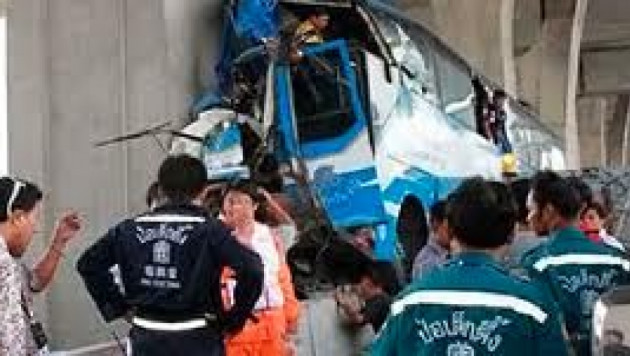В Таиланде автобус с 38 россиянами попал в аварию