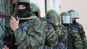 В Атырау силовики провели спецоперацию по задержанию террористов