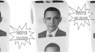 Туалетную бумагу с изображением Обамы нашли в американском магазине