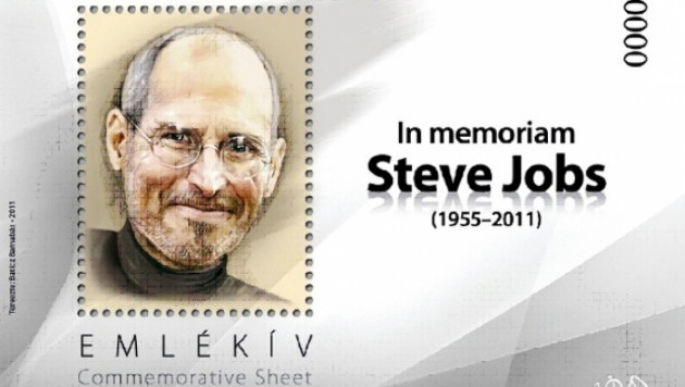 Марки с изображением Стива Джобса выпустили в Венгрии