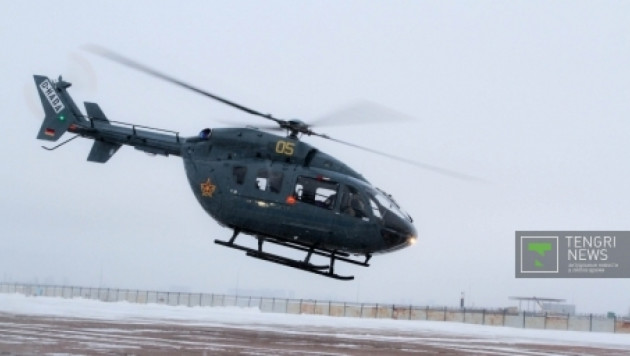 ФОТО: В Казахстане протестировали первый отечественный вертолет  