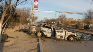 Последствия беспорядков в Жанаозене. Фото Максим Попов ©