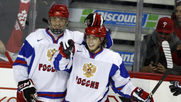 Российская "молодежка" выиграла второй матч на ЧМ по хоккею