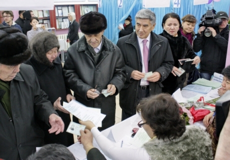 Парламентские выборы в Казахстане. Фото ©РИА Новости