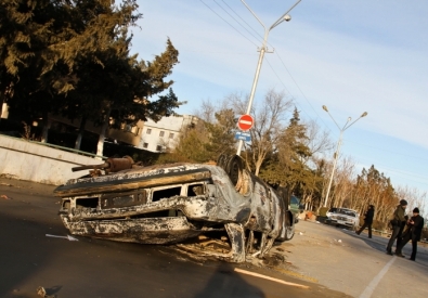 Последствия беспорядков в Жанаозене. Фото Максим Попов©