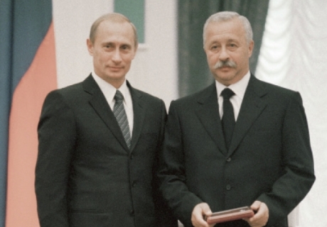 Владимир Путин и Леонид Якубович. Фото ©РИА Новости