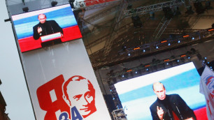 Путин проведет 200-тысячный митинг на Манежной площади