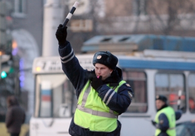 Инспектор дорожно-постовой службы. Фото ©РИА Новости