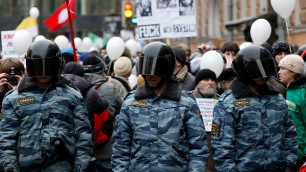 В прессу попали сведения о переброске в Москву 6 тысяч ОМОНовцев 