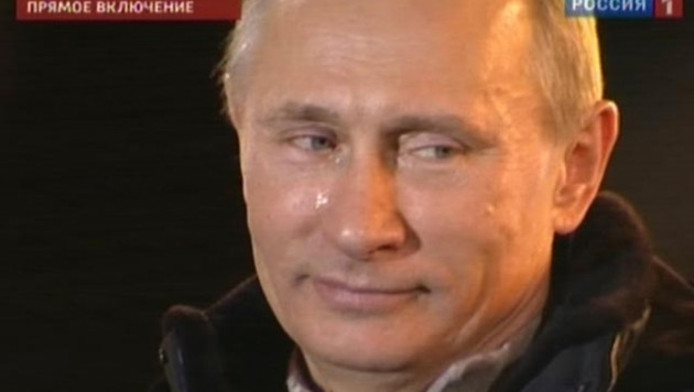 Маккейн прокомментировал слезы Путина на "митинге победителей"