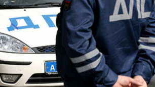 В Москве задержан пьяный полицейский на угнанной машине