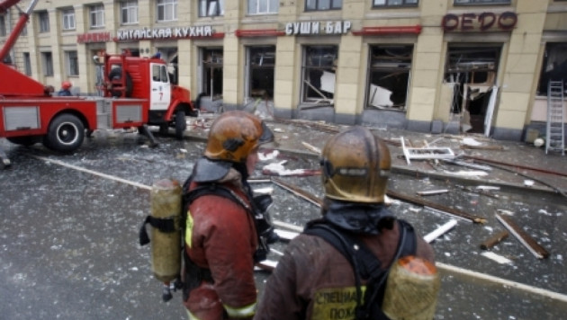 Число жертв взрыва в петербургском ресторане возросло до трех