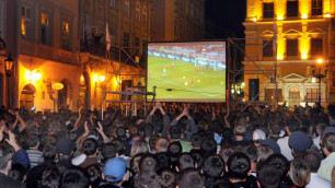 В Москве пройдут уличные трансляции матчей Евро-2012