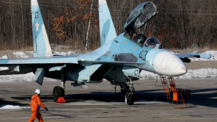Истребитель Су-27 аварийно сел в Калининградской области