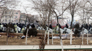 Массовые беспорядки в Жанаозене. Фото © РИА Новости