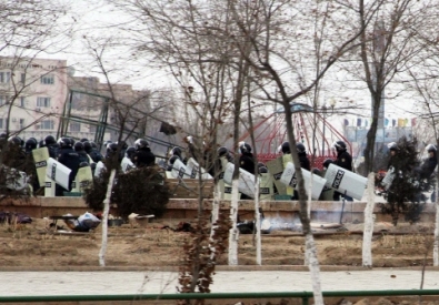 Массовые беспорядки в Жанаозене. Фото © РИА Новости