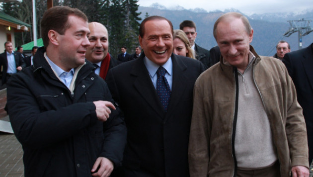 Берлускони и Шредер приедут на инаугурацию Путина
