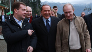 Берлускони и Шредер приедут на инаугурацию Путина