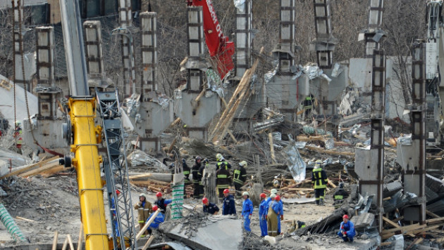 Подрядчик рухнувшего в Москве здания был ликвидирован в 2011 году