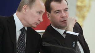 Путин предложил Медведева на пост председателя "Единой России"
