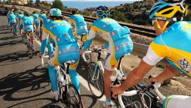 "Астана" заняла третье место на четвертом этапе "Джиро д'Италия"
