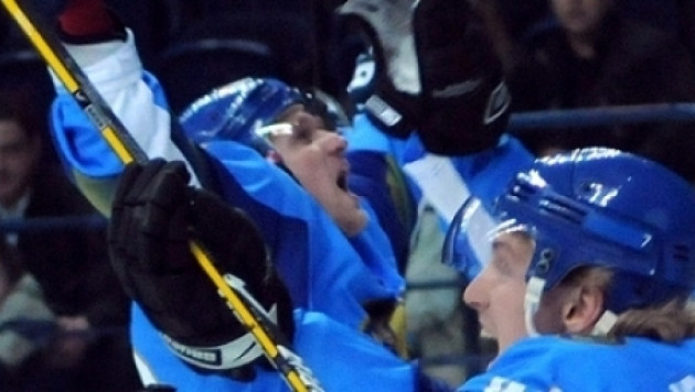 Казахстан завоевал первый балл на ЧМ по хоккею