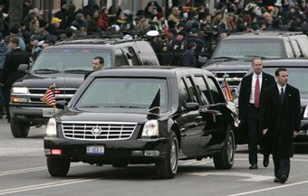Обама и Буш отправились на церемонию инаугурации