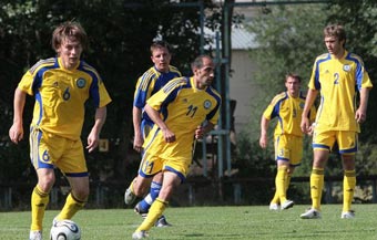 Сборная Казахстана по футболу одолела Эстонию