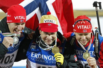 Норвежцы оккупировали пьедестал в мужском спринте