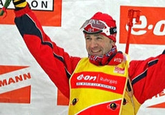 Бьорндален одержал третью победу на чемпионате