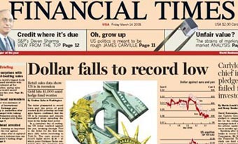 The Financial Times прогнозирует приход Сары Пэлин на место Обамы