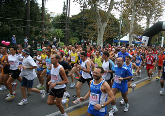 Стартовал юбилейный Римский марафон