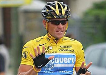 Перелом ключицы не помешает Армстронгу участвовать в  "Тур де Франс"