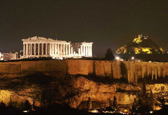 В "Час Земли" больше всех старалась Греция  