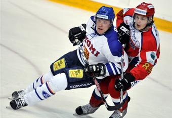 Сборная России по хоккею победила в Евротуре