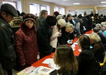 В России число безработных увеличилось до полутора миллиона человек