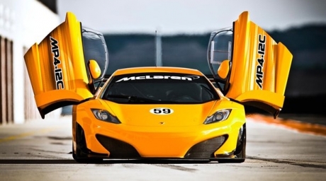 ФОТО: McLaren протестировал болид MP4-12C GT3 перед гонками в "Наварре"
