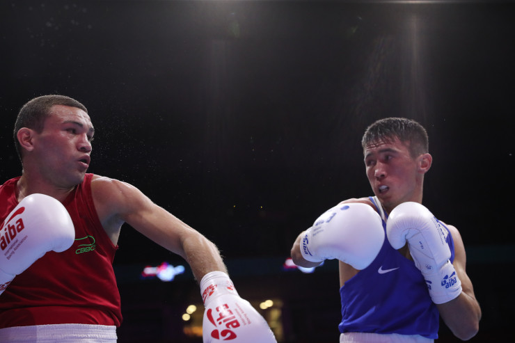 20-летний казахстанский боксер вышел в полуфинал чемпионата мира и гарантировал медаль. Фото 5