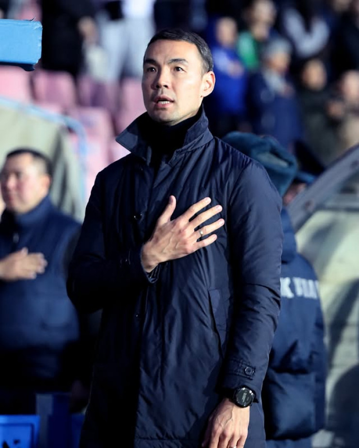 Кайрат Нурдаулетов на матче 