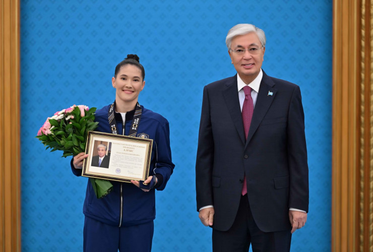 Назым Кызайбай и Касым-Жомарт Токаев