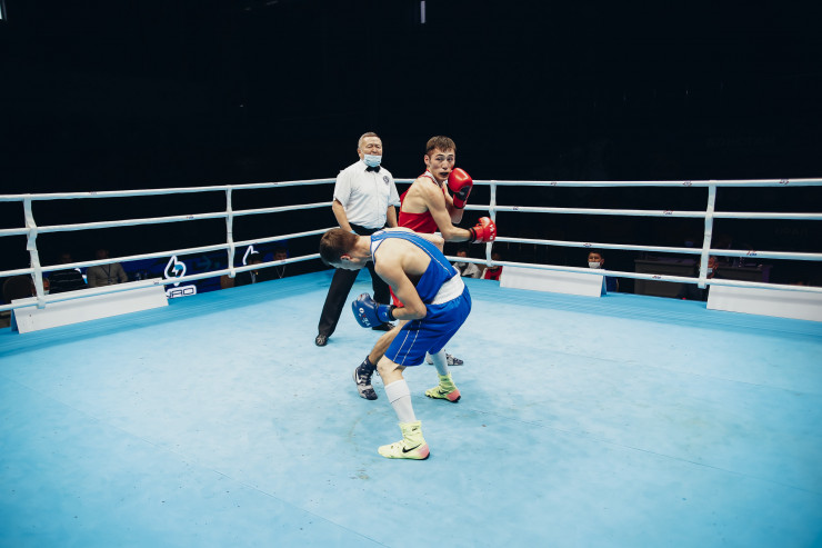 По паре нокдаунов от участников ЧМ-2021, или кто вышел в финал чемпионата Казахстана по боксу. Фото 1
