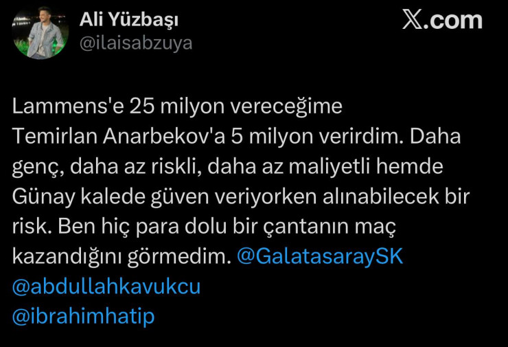 Сообщение об Анарбекове