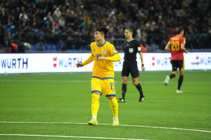 Дастан Сатпаев забил дебютный гол в составе сборной