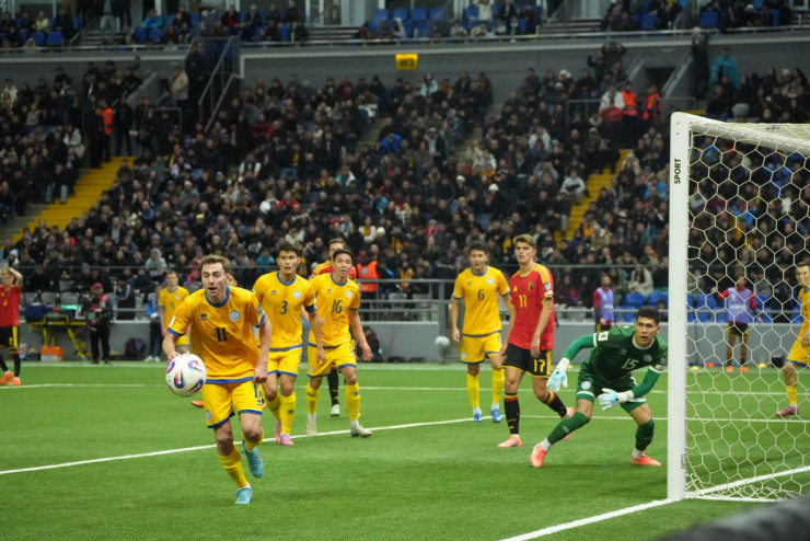 Казахстан сенсационно отобрал очки у Бельгии