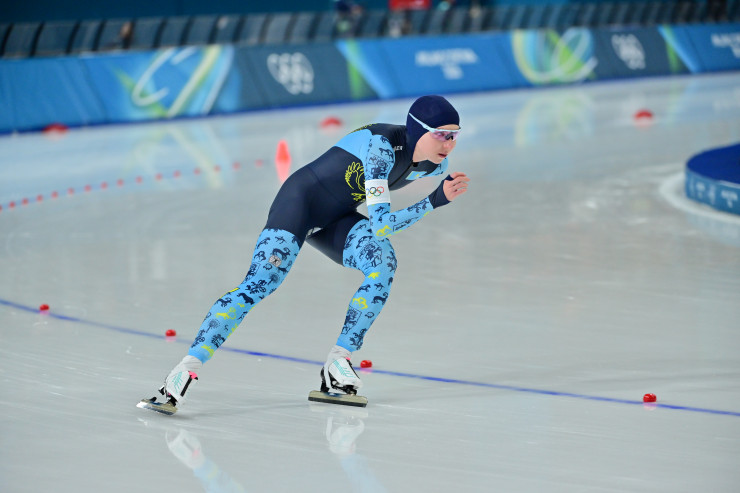 Казахстанка Елизавета Голубева на Олимпиаде-2026