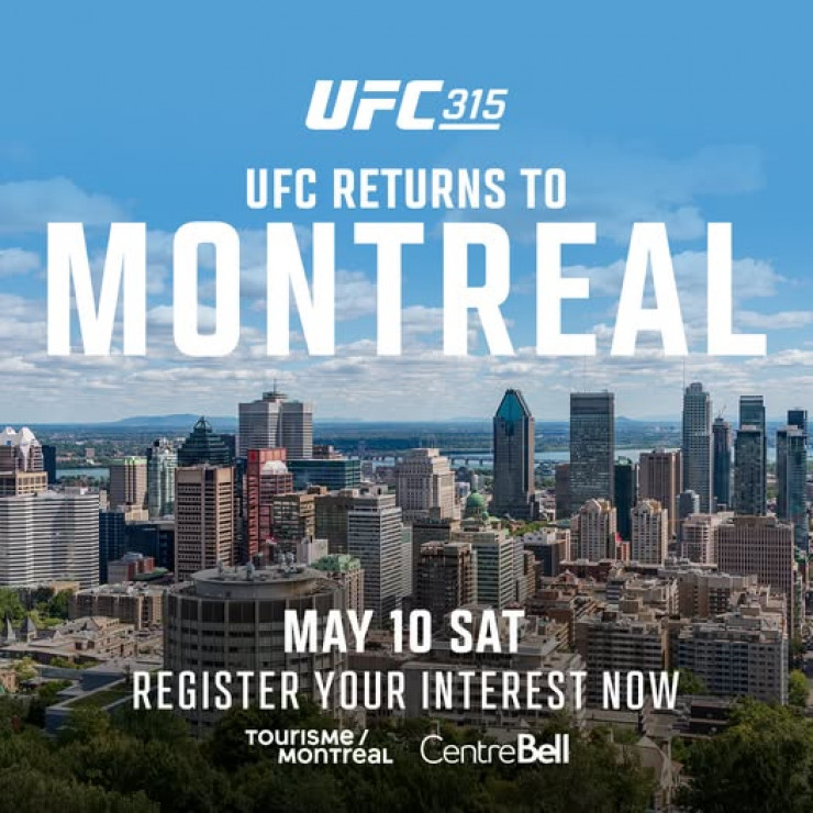 UFC возвращается в Монреаль