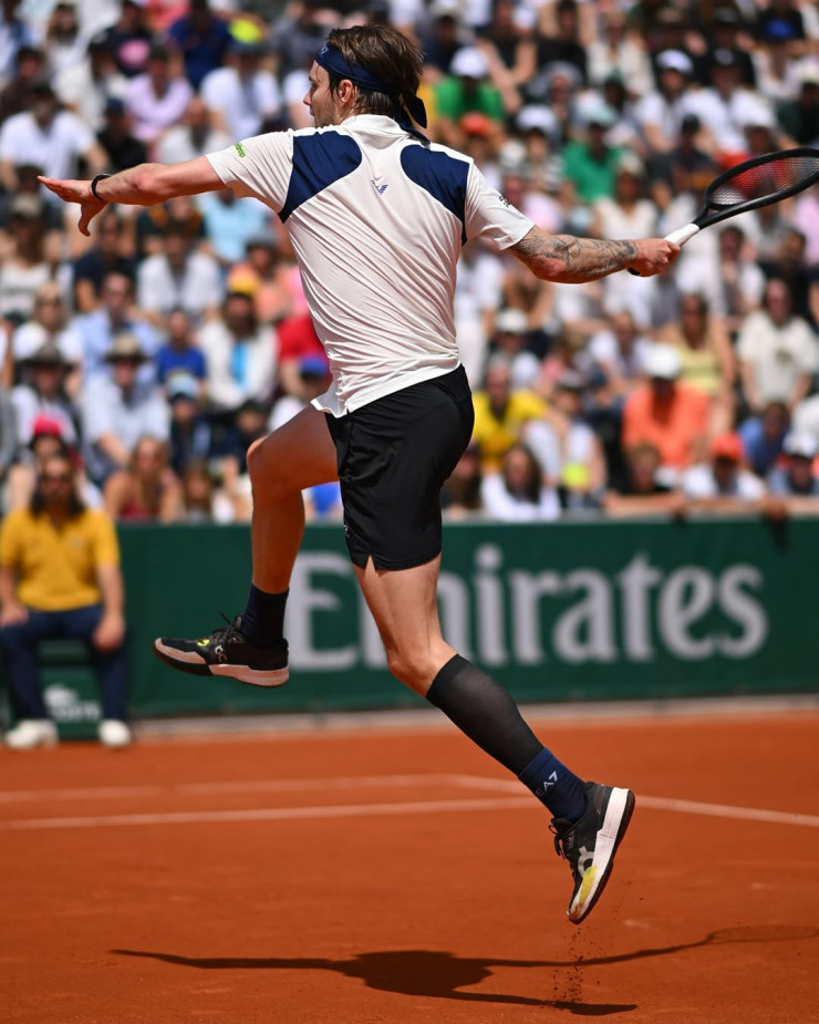 Александр Бублик во втором круге Ролан Гаррос-2025