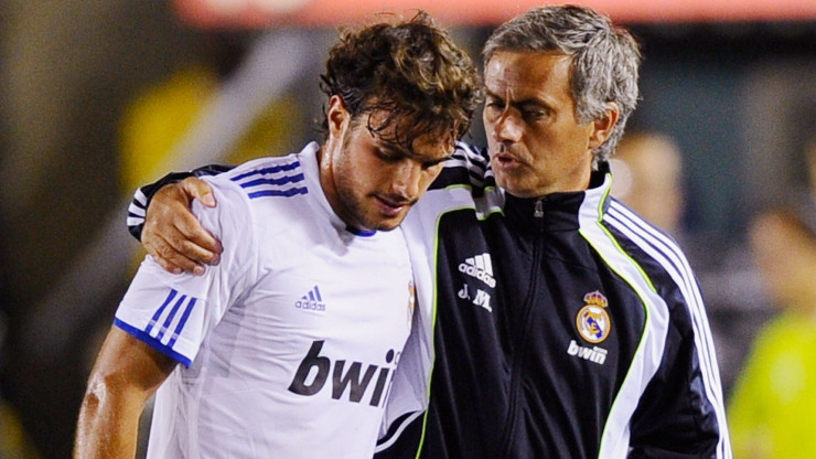 Педро Леон и Жозе Моуринью в