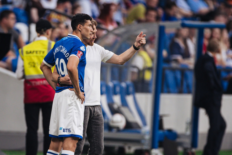 Валерий Карпин и Бахтиёр Зайнутдинов в 